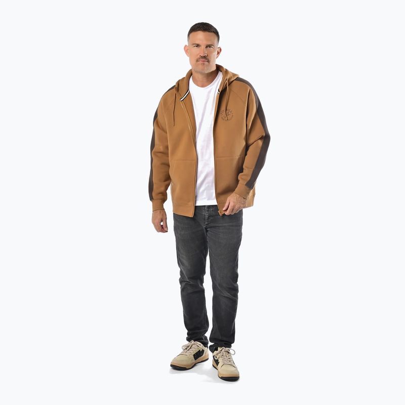 Bluză pentru bărbați Pitbull San Diego Ca Hooded Zip honey yellow 4