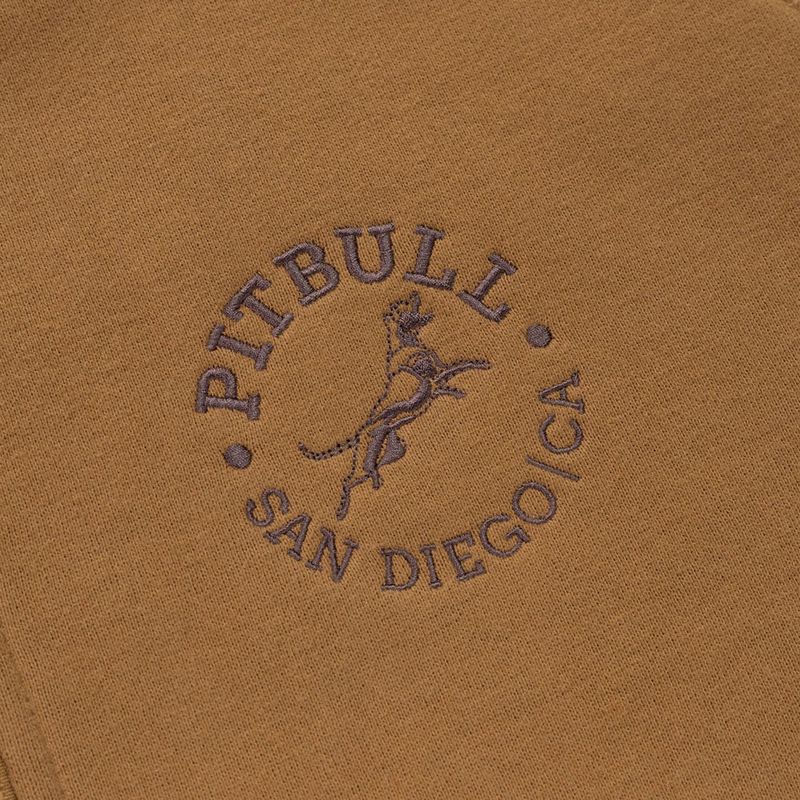 Bluză pentru bărbați Pitbull San Diego Ca Hooded Zip honey yellow 10
