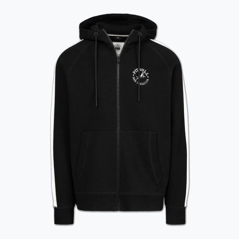 Bluză pentru bărbați Pitbull San Diego Ca Hooded Zip black 5