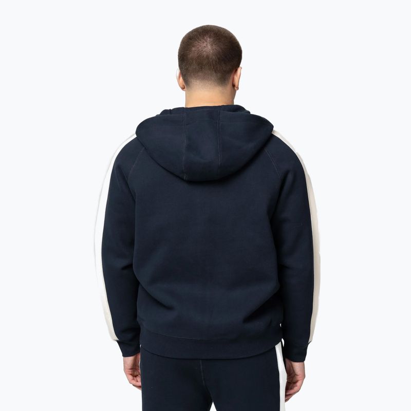 Bluză pentru bărbați Pitbull San Diego Ca Hooded Zip dark navy/red 3