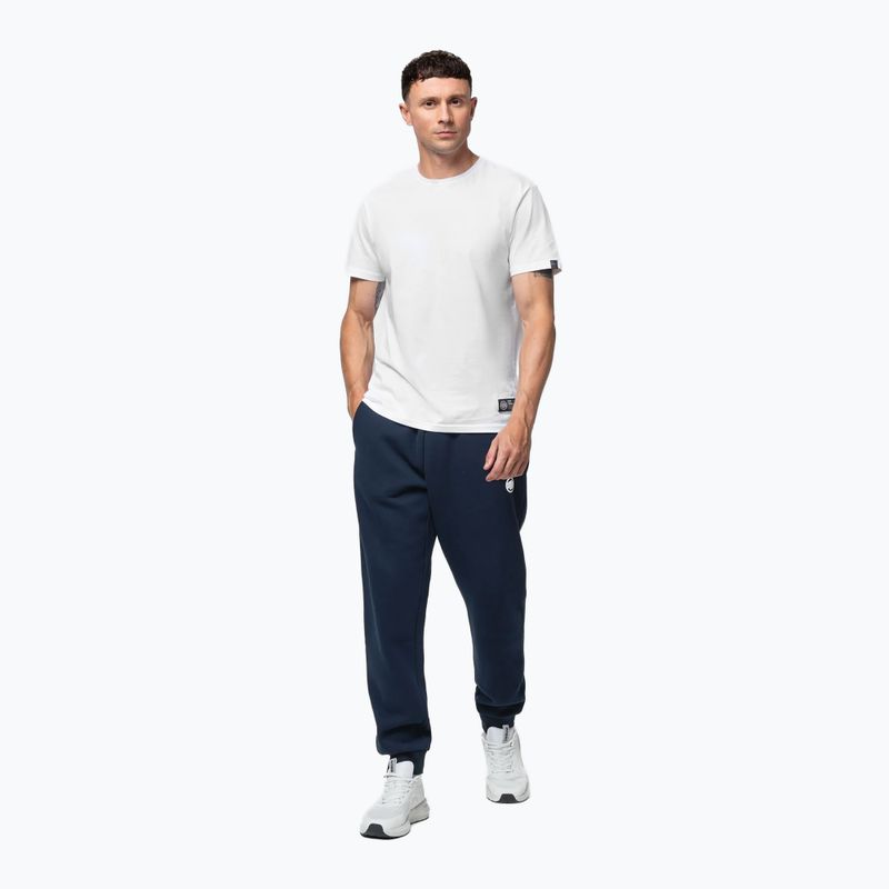 Pantaloni pentru bărbați Pitbull Hilltop Track Hatton dark navy 2