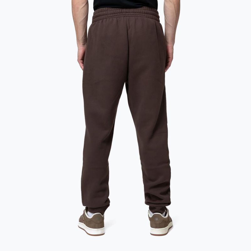 Pantaloni pentru bărbați Pitbull Hilltop Track Hatton dark chocolate 3