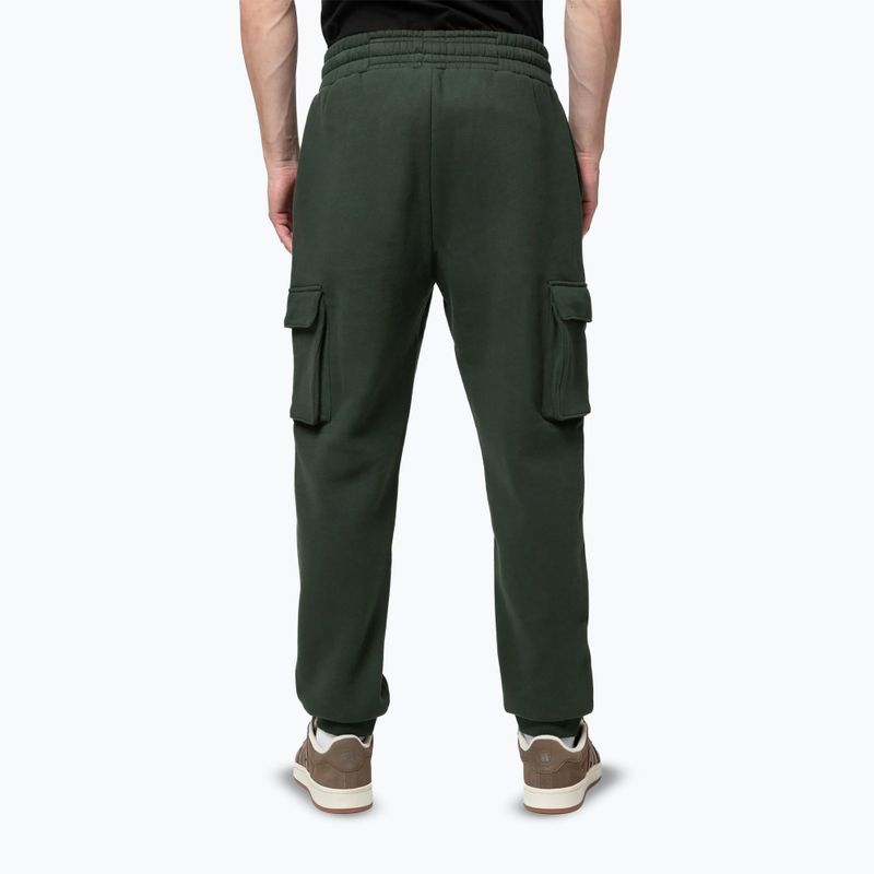 Pantaloni pentru bărbați Pitbull Cypress Sport Cargo dark green 3