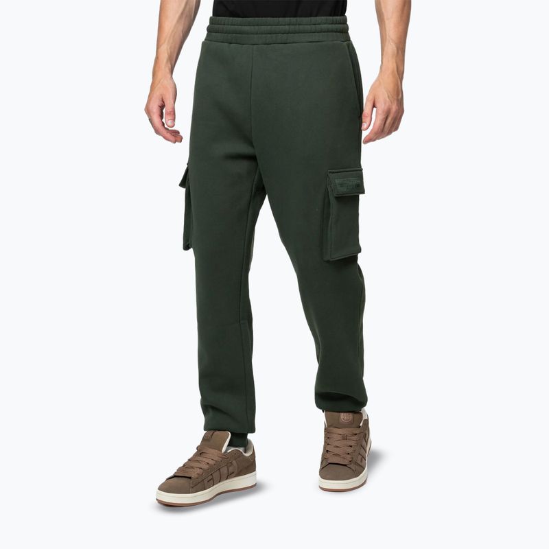 Pantaloni pentru bărbați Pitbull Cypress Sport Cargo dark green 4