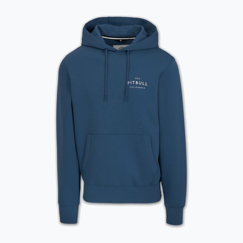 Bluză pentru bărbați Pitbull Sampson Hooded Sweatshirt petrol blue 5