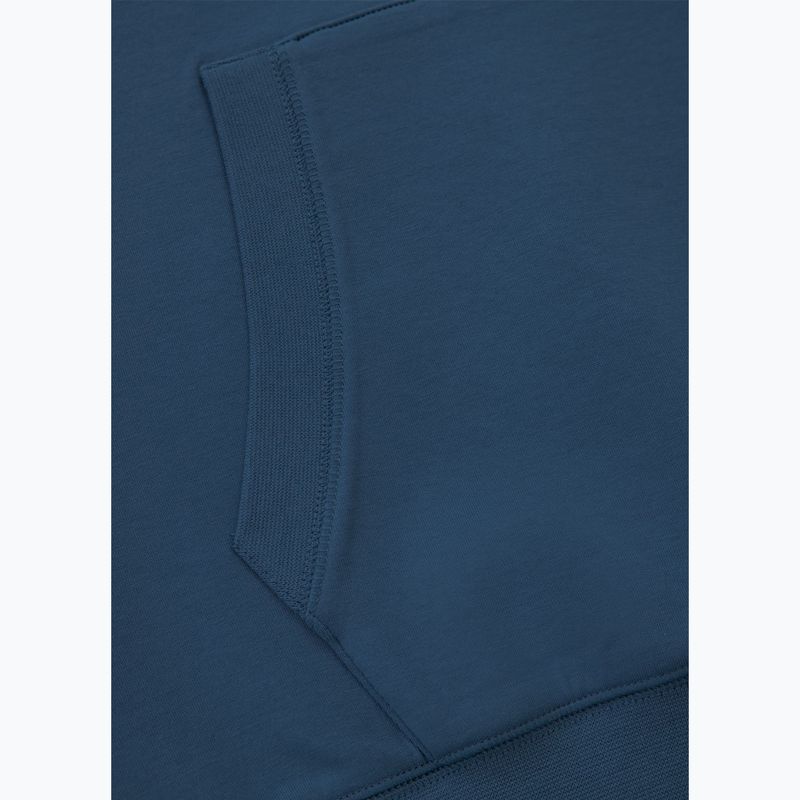 Bluză pentru bărbați Pitbull Sampson Hooded Sweatshirt petrol blue 10