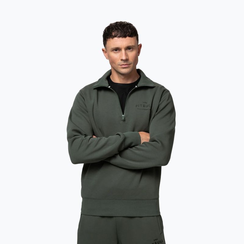 Bluză pentru bărbați Pitbull Sampson HZ old green 4