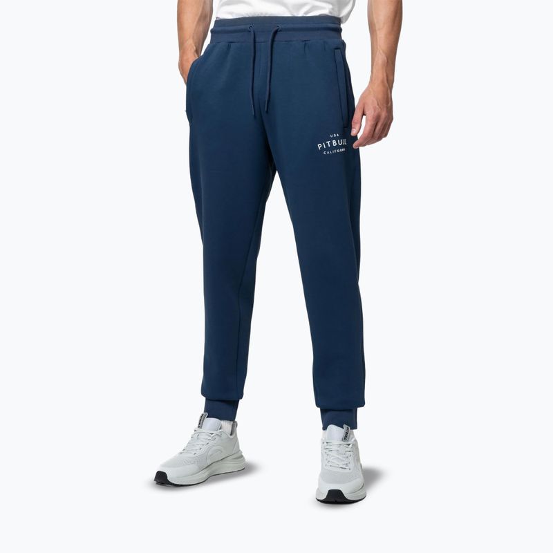 Pantaloni pentru bărbați Pitbull Sampson Track Pants petrol blue