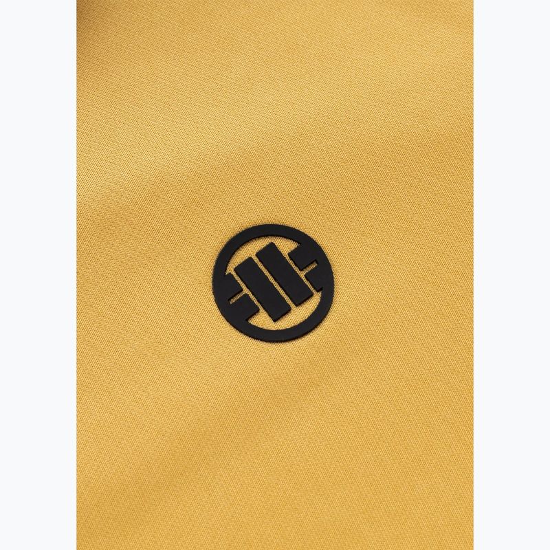 Bluză pentru bărbați Pitbull Trackjacket Tape Logo Terry Group pale yellow 10