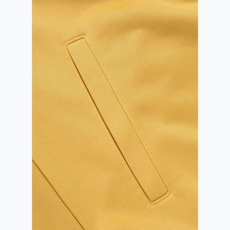 Bluză pentru bărbați Pitbull Trackjacket Tape Logo Terry Group pale yellow 11