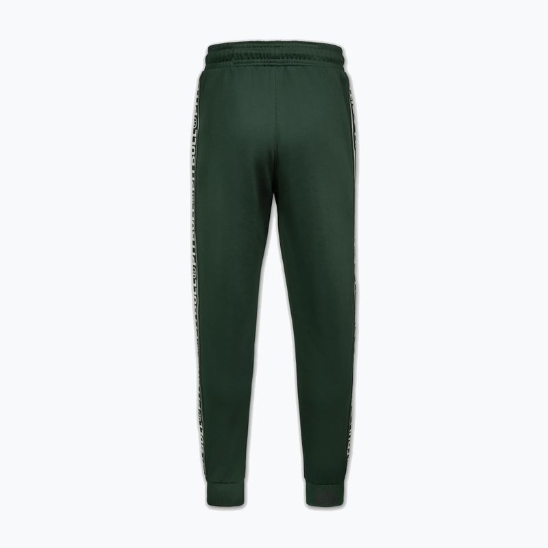 Pantaloni pentru bărbați Pitbull Trackpants Tape Logo Terry Group bottle green 7