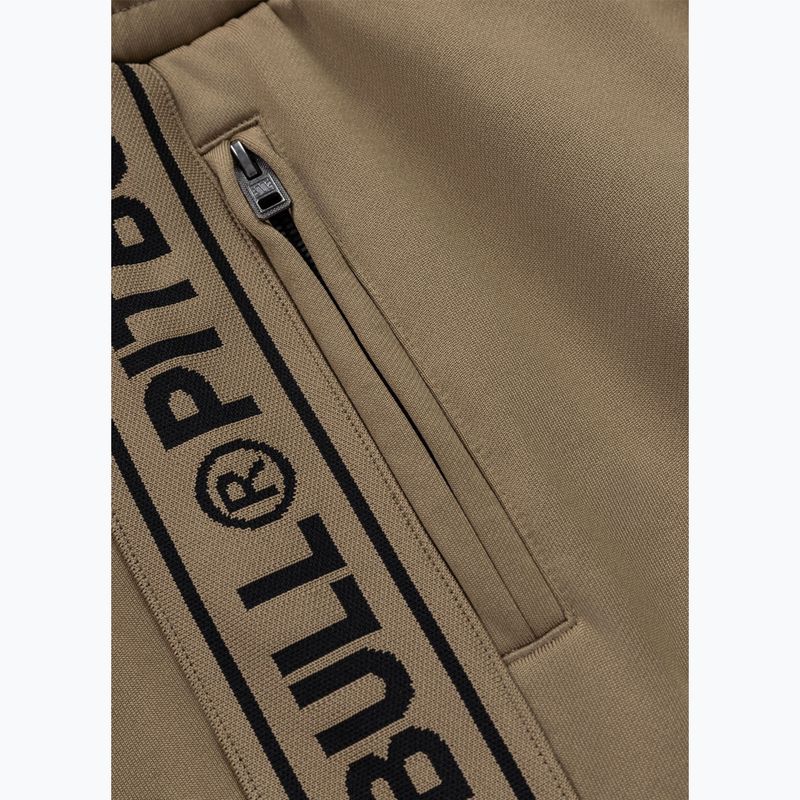 Pantaloni pentru bărbați Pitbull Trackpants Tape Logo Terry Group coyote brown 6