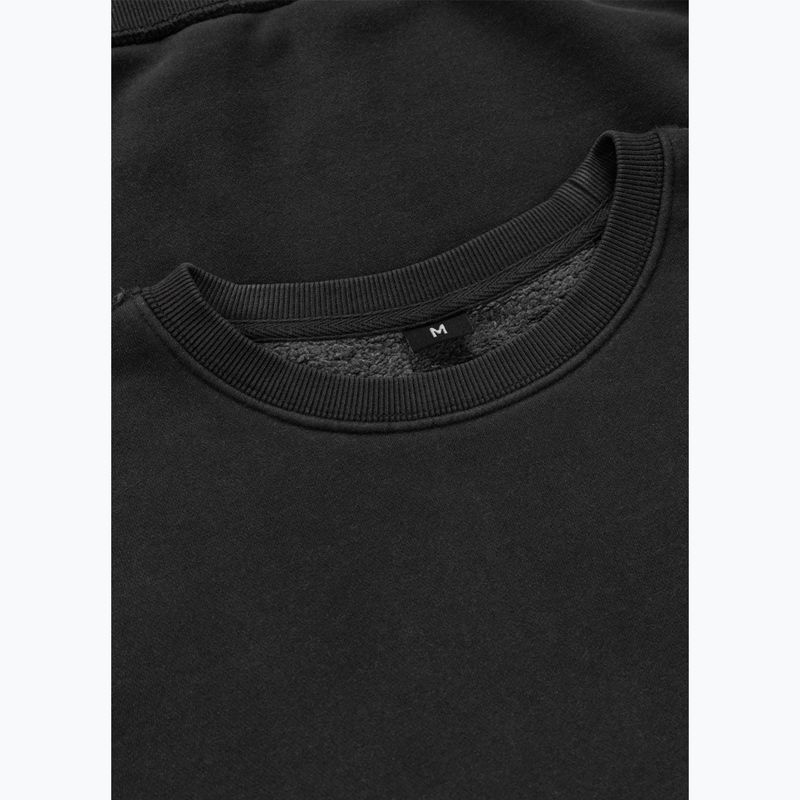 Bluză pentru bărbați Pitbull Hackett Crewneck washed dark graphite 6