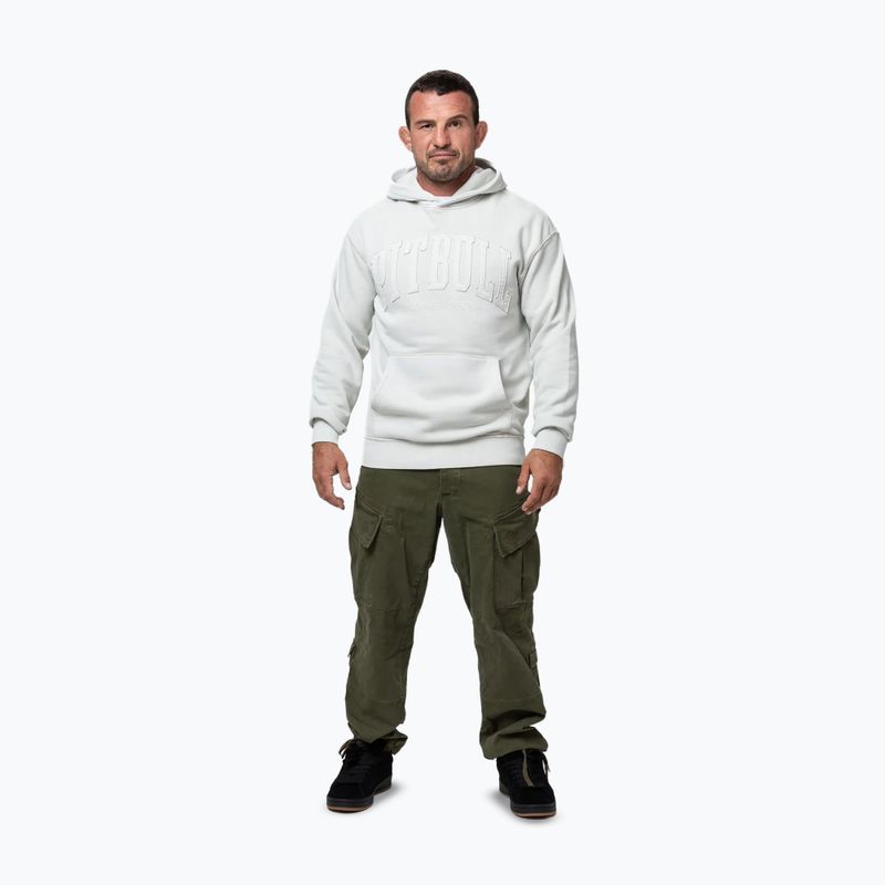 Bluză pentru bărbați Pitbull Orlando Hooded white stone 2