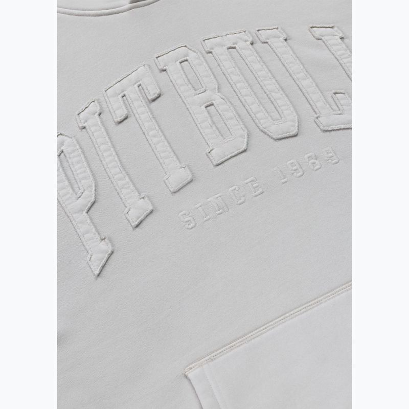 Bluză pentru bărbați Pitbull Orlando Hooded white stone 3