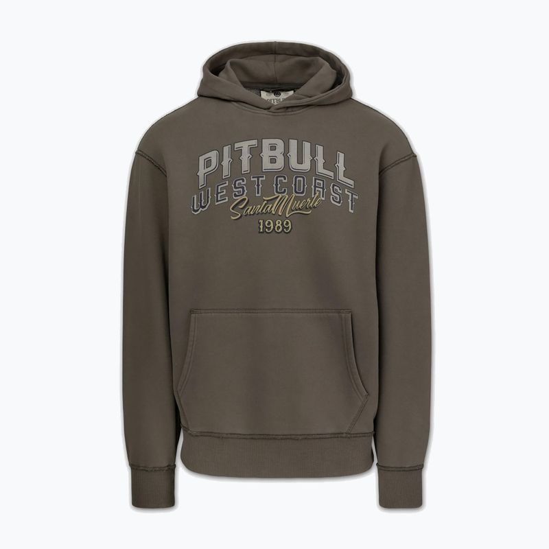 Bluză pentru bărbați Pitbull Santa Muerte Hooded major olive 5
