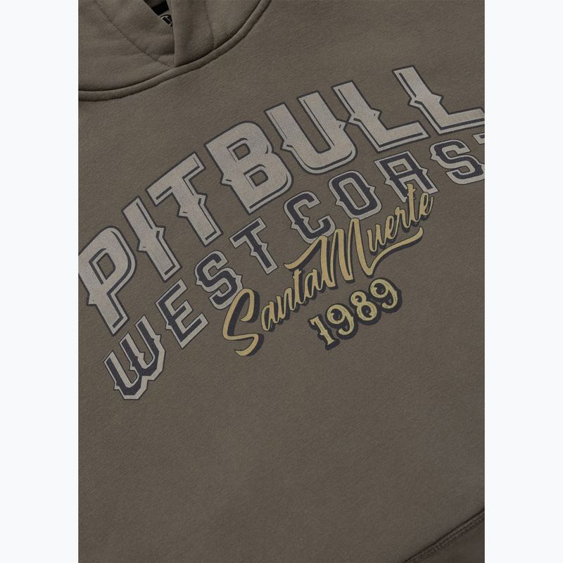 Bluză pentru bărbați Pitbull Santa Muerte Hooded major olive 7