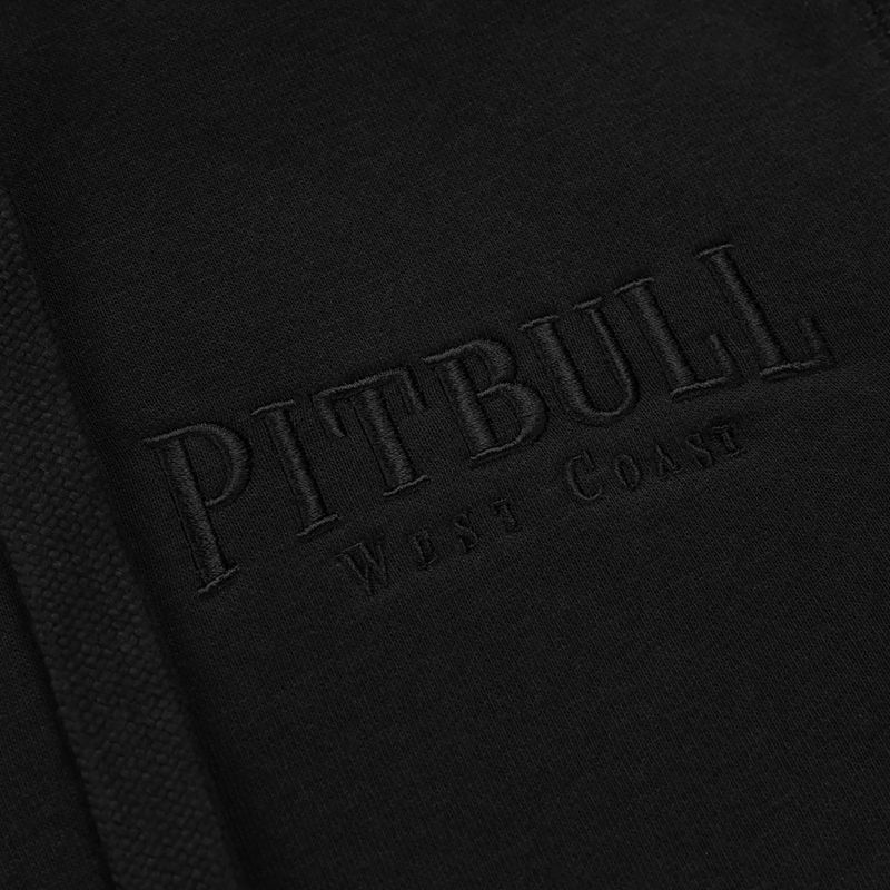 Bluză pentru bărbați Pitbull Ruffin Detroit Hooded Zip black/black 10