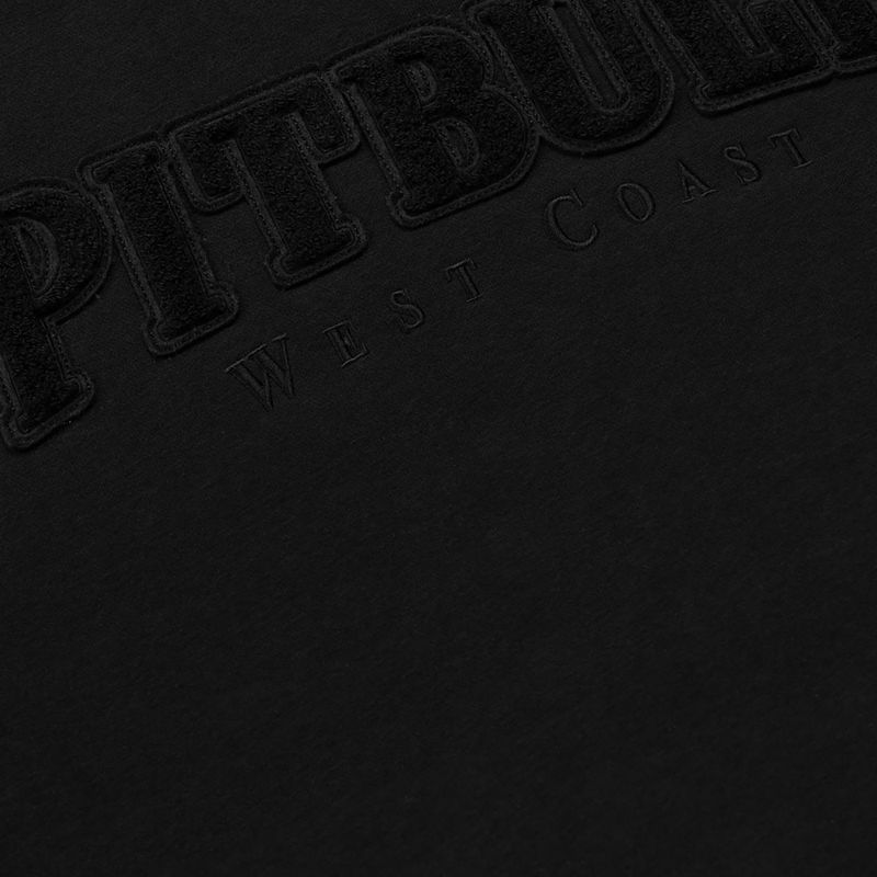 Bluză pentru bărbați Pitbull Ruffin Detroit Hooded Zip black/black 14