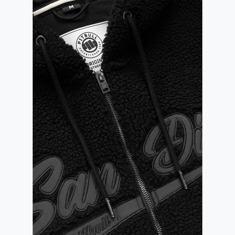 Bluză pentru bărbați Pitbull Galaxy Hooded Zip black 7