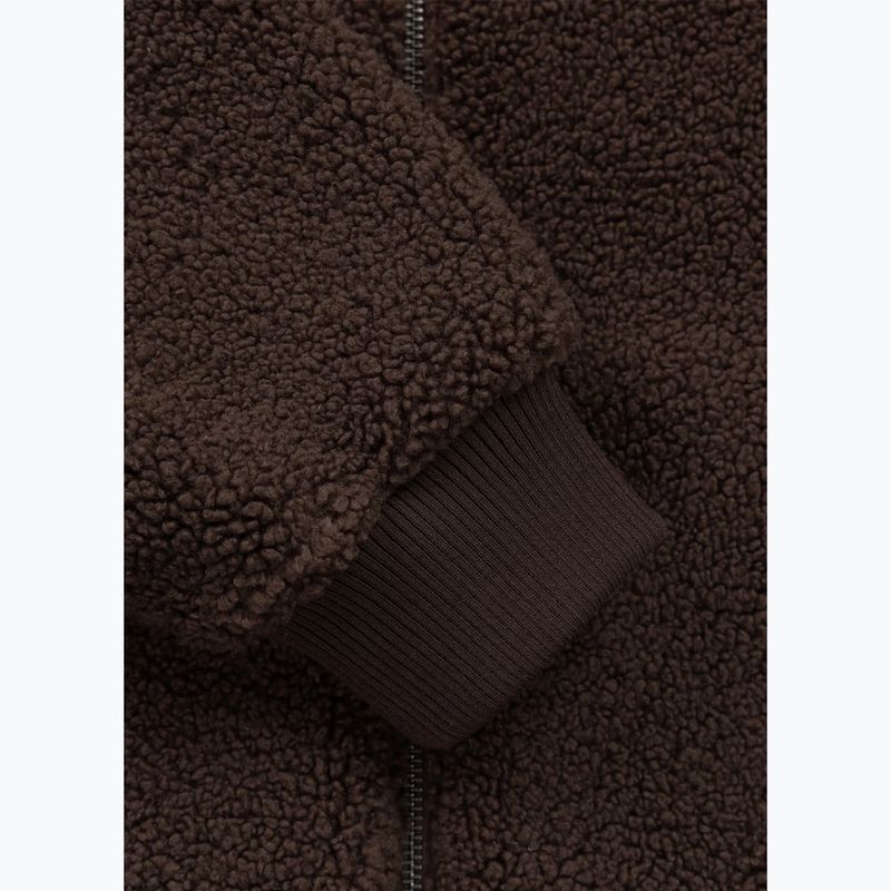 Bluză pentru femei Pitbull Daisy Hooded Zip dark chocolate 10