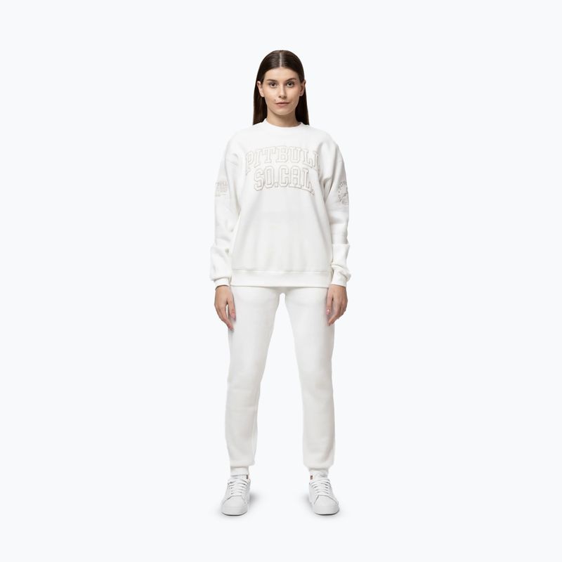 Bluză pentru femei Pitbull Crewneck Fiora off white 2