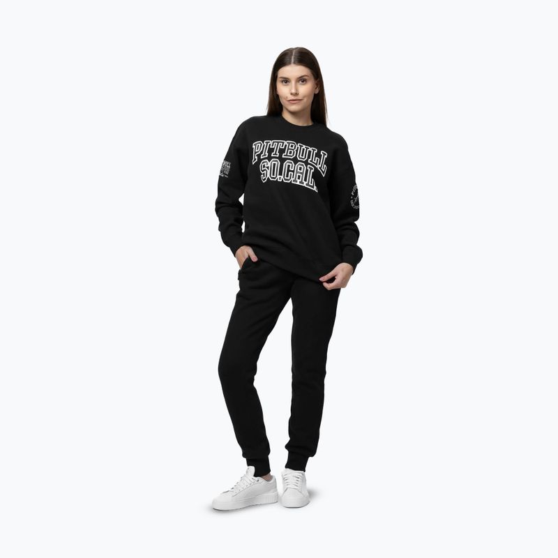 Bluză pentru femei Pitbull Crewneck Fiora black/black 2