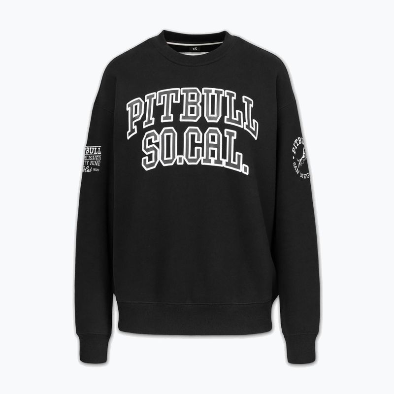 Bluză pentru femei Pitbull Crewneck Fiora black/black 5