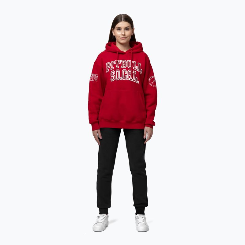 Bluză pentru femei Pitbull Fiora Hooded wild red 2