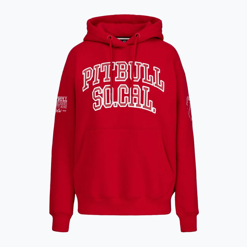 Bluză pentru femei Pitbull Fiora Hooded wild red 4