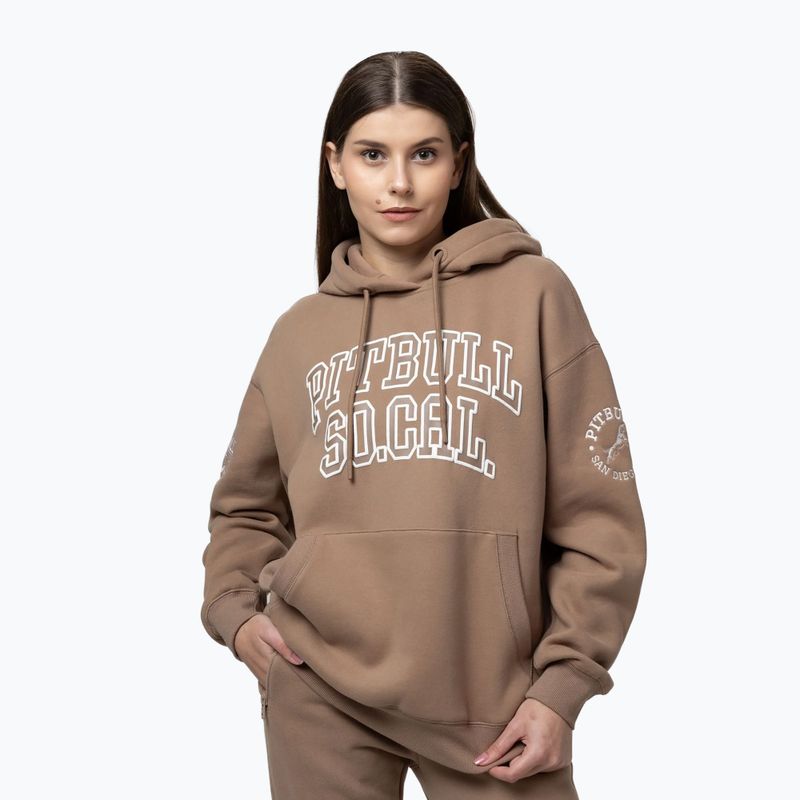 Bluză pentru femei Pitbull Fiora Hooded chocolate mousse 2