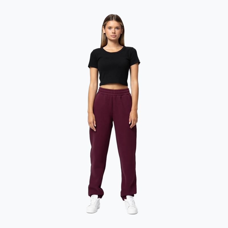 Pantaloni pentru femei Pitbull Tulla grape wine 4