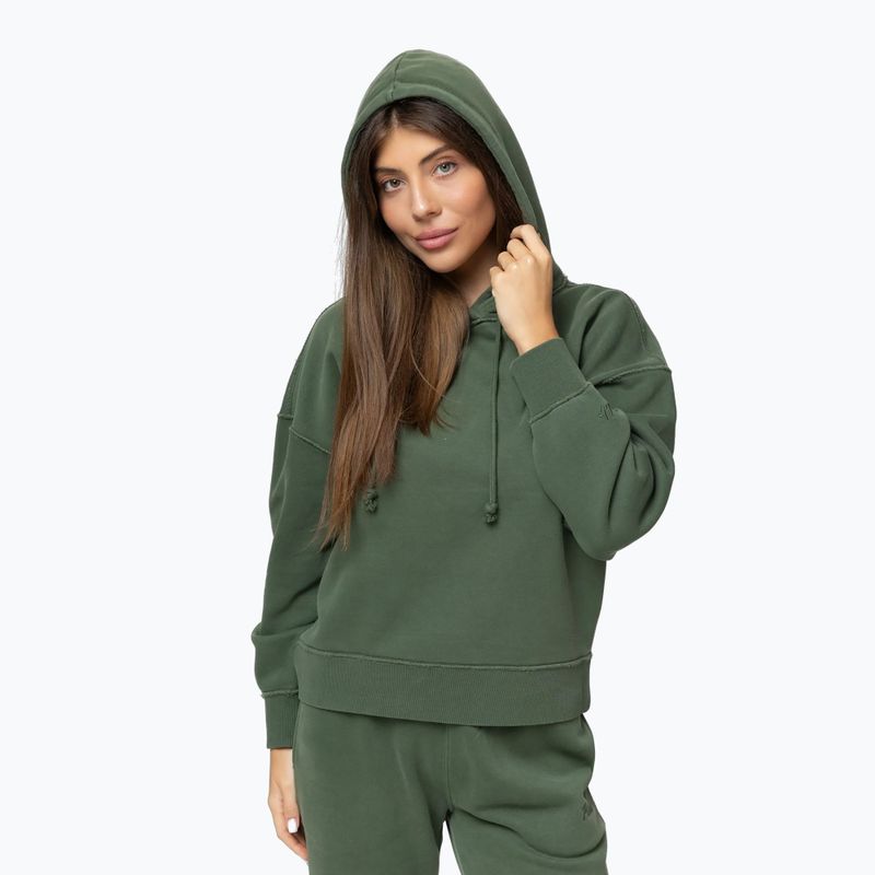Bluză pentru femei Pitbull Lovia Hooded sage green 4