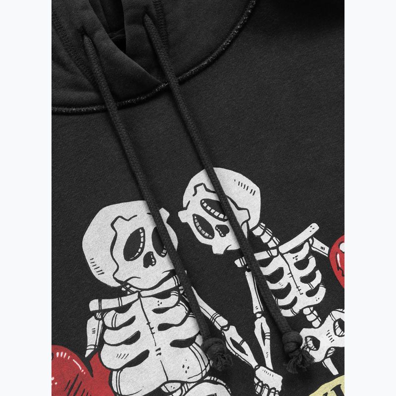 Bluză pentru femei Pitbull Thick & Thin Hooded dark graphite 6