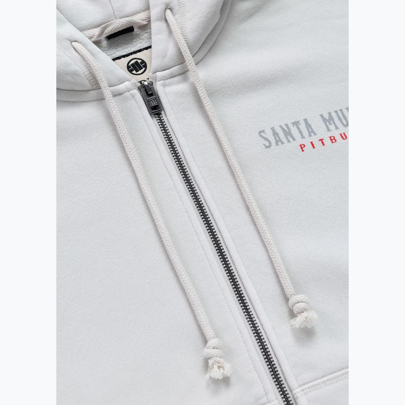Bluză pentru femei Pitbull Santa Muerte Hooded Zip white stone 10
