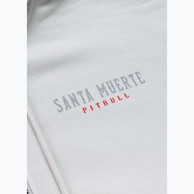Bluză pentru femei Pitbull Santa Muerte Hooded Zip white stone 11