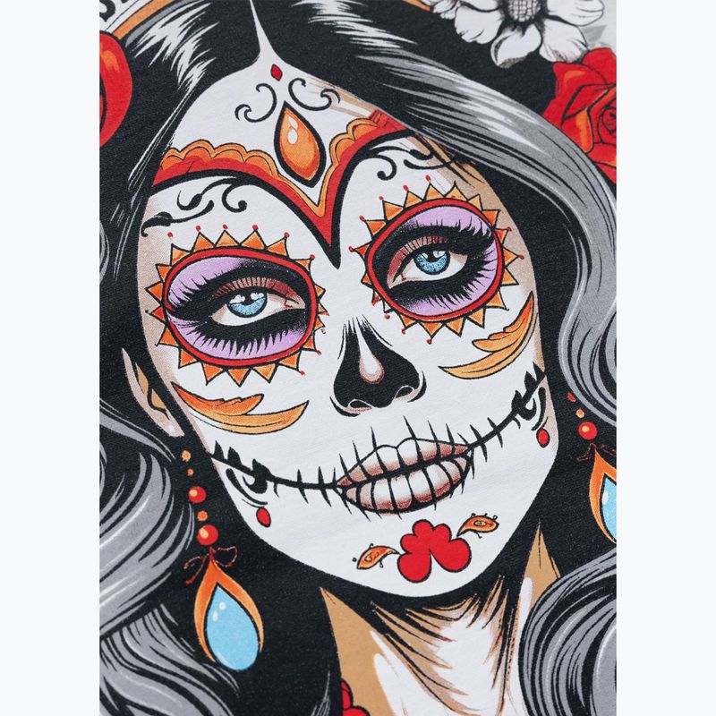 Bluză pentru femei Pitbull Santa Muerte Hooded Zip white stone 16