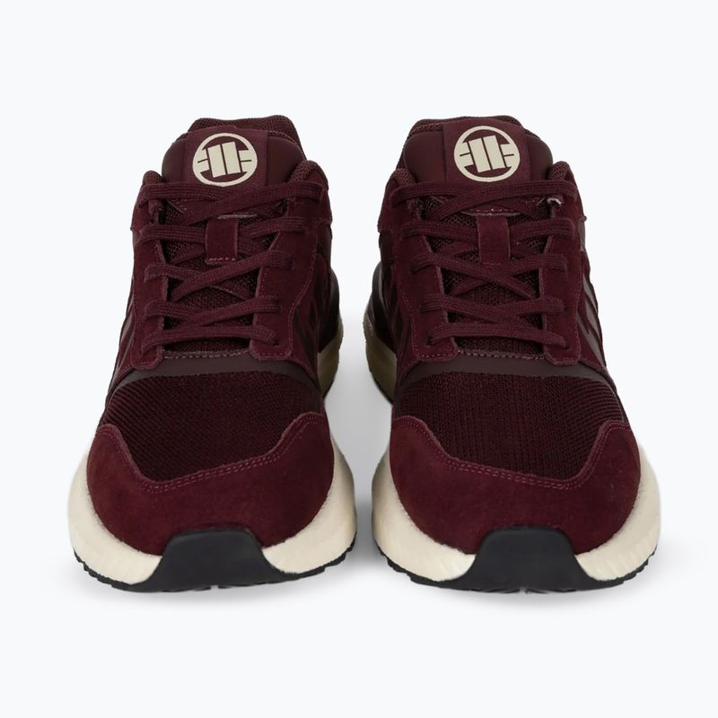 Încălțăminte pentru bărbați Pitbull Encino dark burgundy 3
