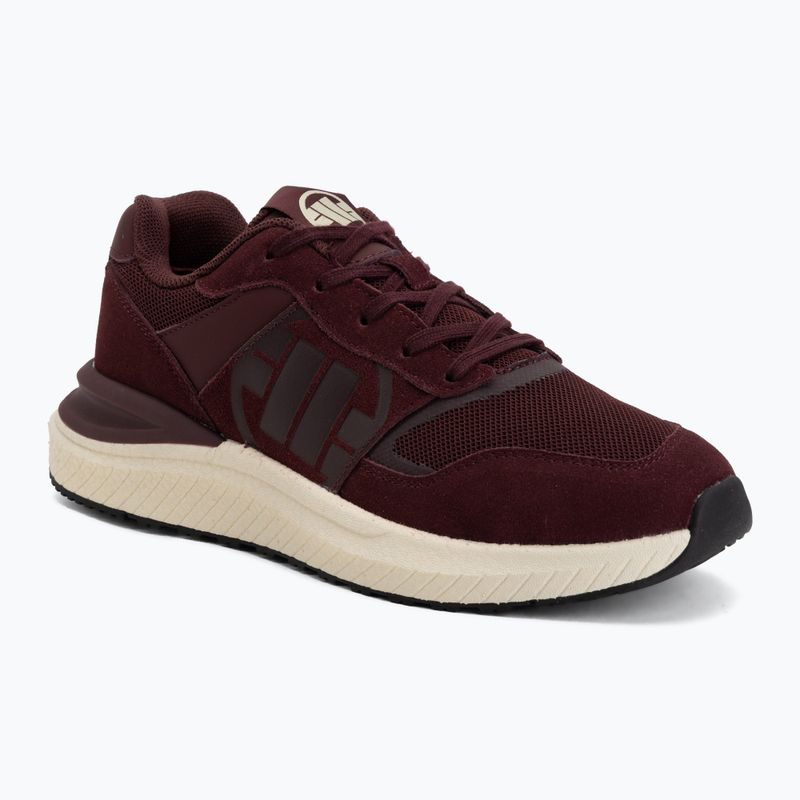 Încălțăminte pentru bărbați Pitbull Encino dark burgundy