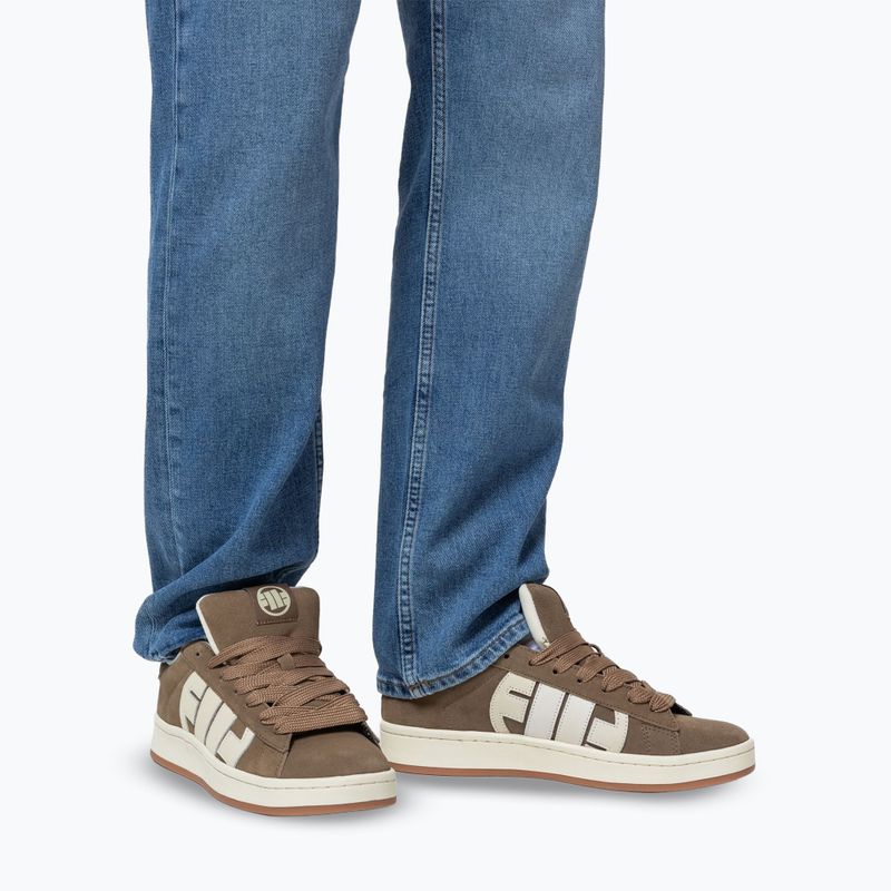 Încălțăminte pentru bărbați Pitbull Walker Logo coyote brown 5