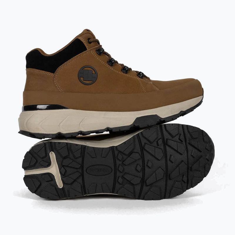 Încălțăminte de iarnă pentru bărbați Pitbull Cabrillo leather brown 4