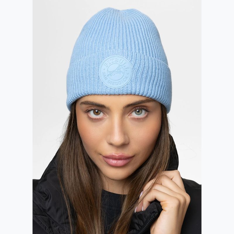 Căciulă de iarnă Pitbull Beanie San Diego Ca light blue 3