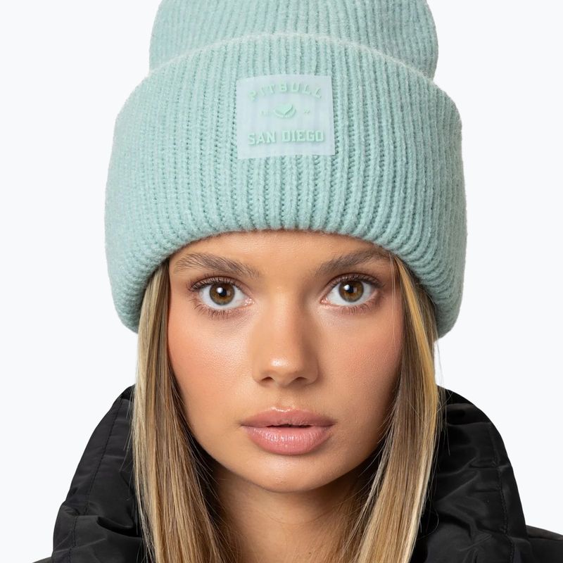 Căciulă de iarnă Pitbull Beanie Love PB light mint 4