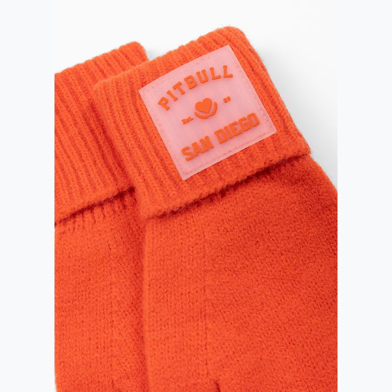 Mănuși Pitbull Love PB fluo orange 2