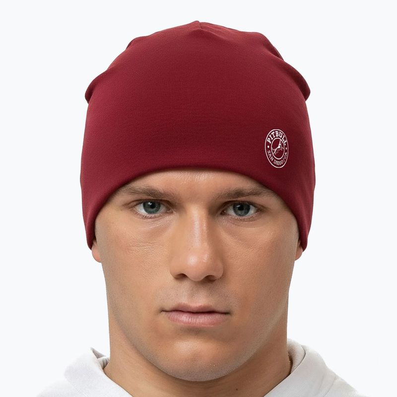 Căciulă de iarnă Pitbull San Diego Ca Beanie burgundy 3