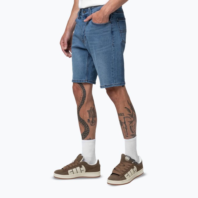 Shorturi bărbătești Pitbull Hornblend Jeans Pocket classic wash 4