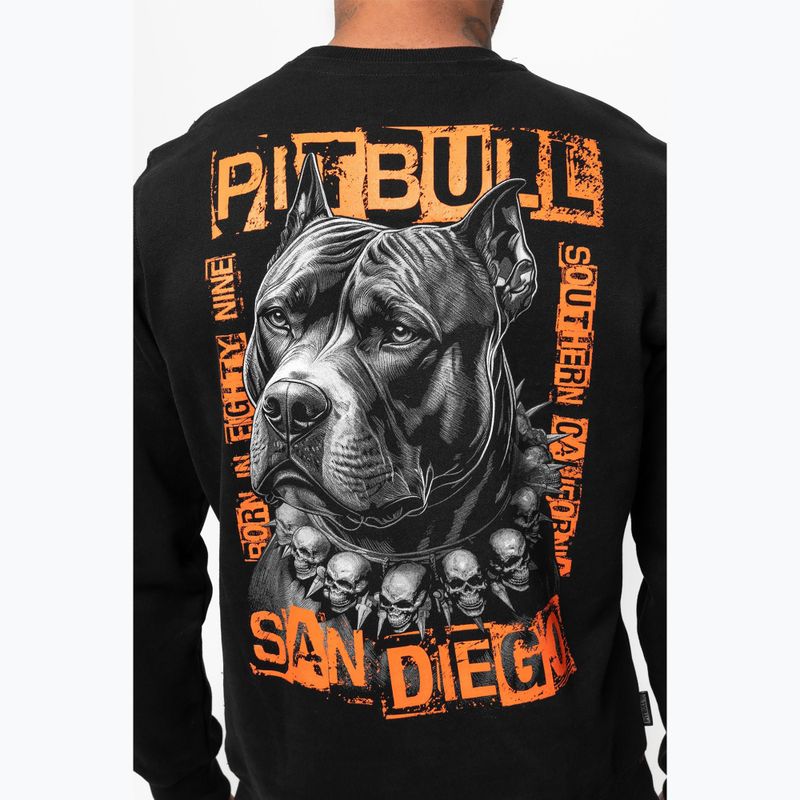 Bluză pentru bărbați Pitbull Crewneck Blacky black 4