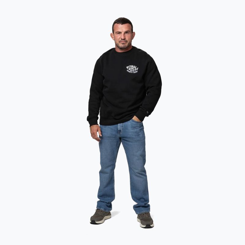 Bluză pentru bărbați Pitbull Crewneck Hero black 2