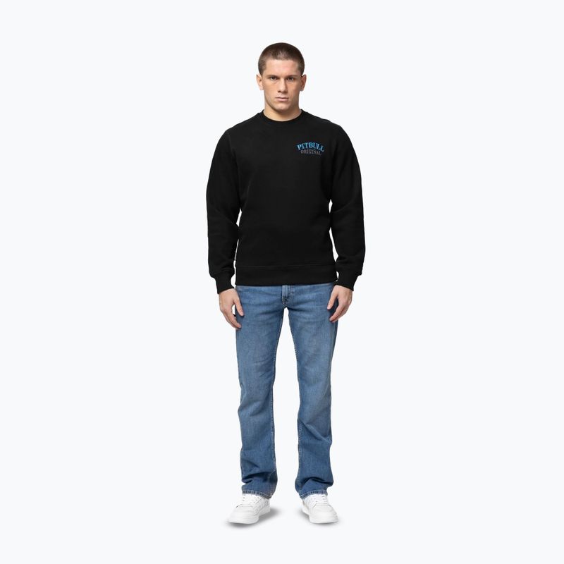 Bluză pentru bărbați Pitbull Crewneck Midnight black 2
