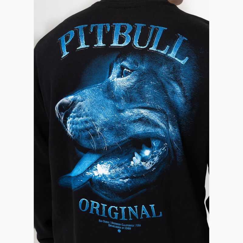 Bluză pentru bărbați Pitbull Crewneck Midnight black 4